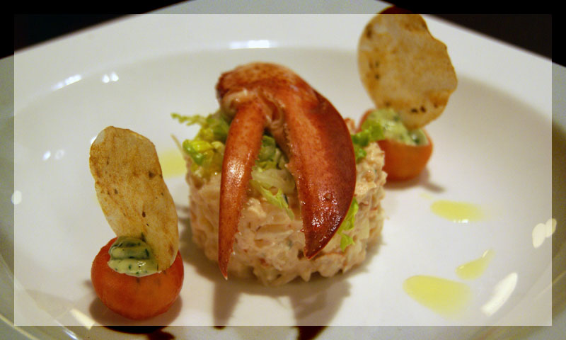 Thumbnail for Salade van kreeft met groene appel, venkel, tomaat en basilicummayonaise