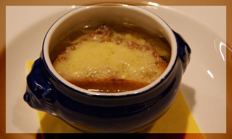 Thumbnail for Uiensoep uit Lyon met Gruyere crouton